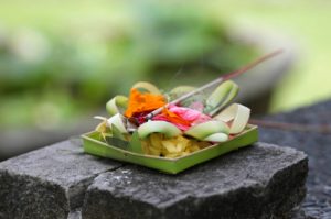 Balinese Temple Offering